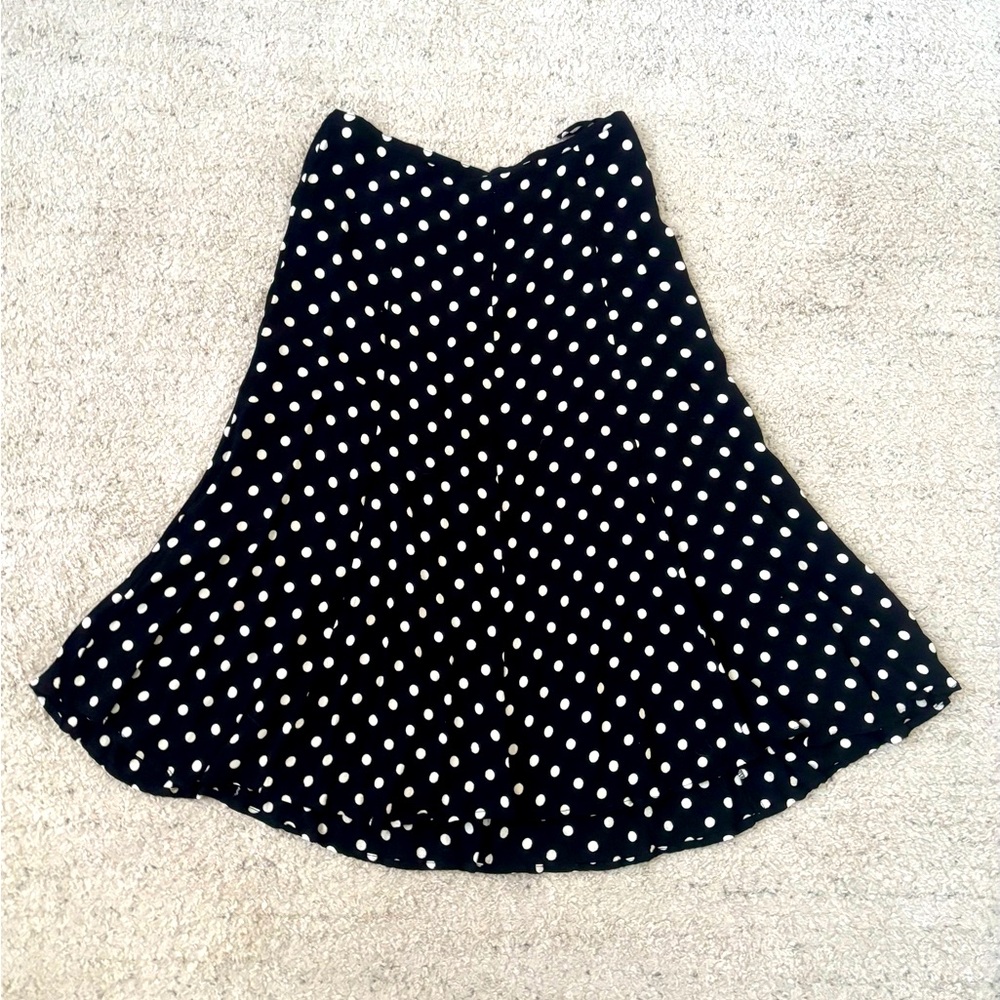 Vintage Newport News Polka Dot Skirt